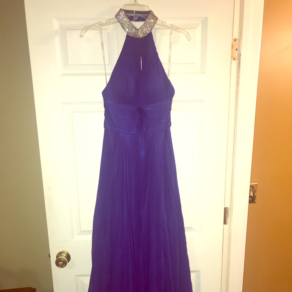 Royal blue Jovani prom dress!